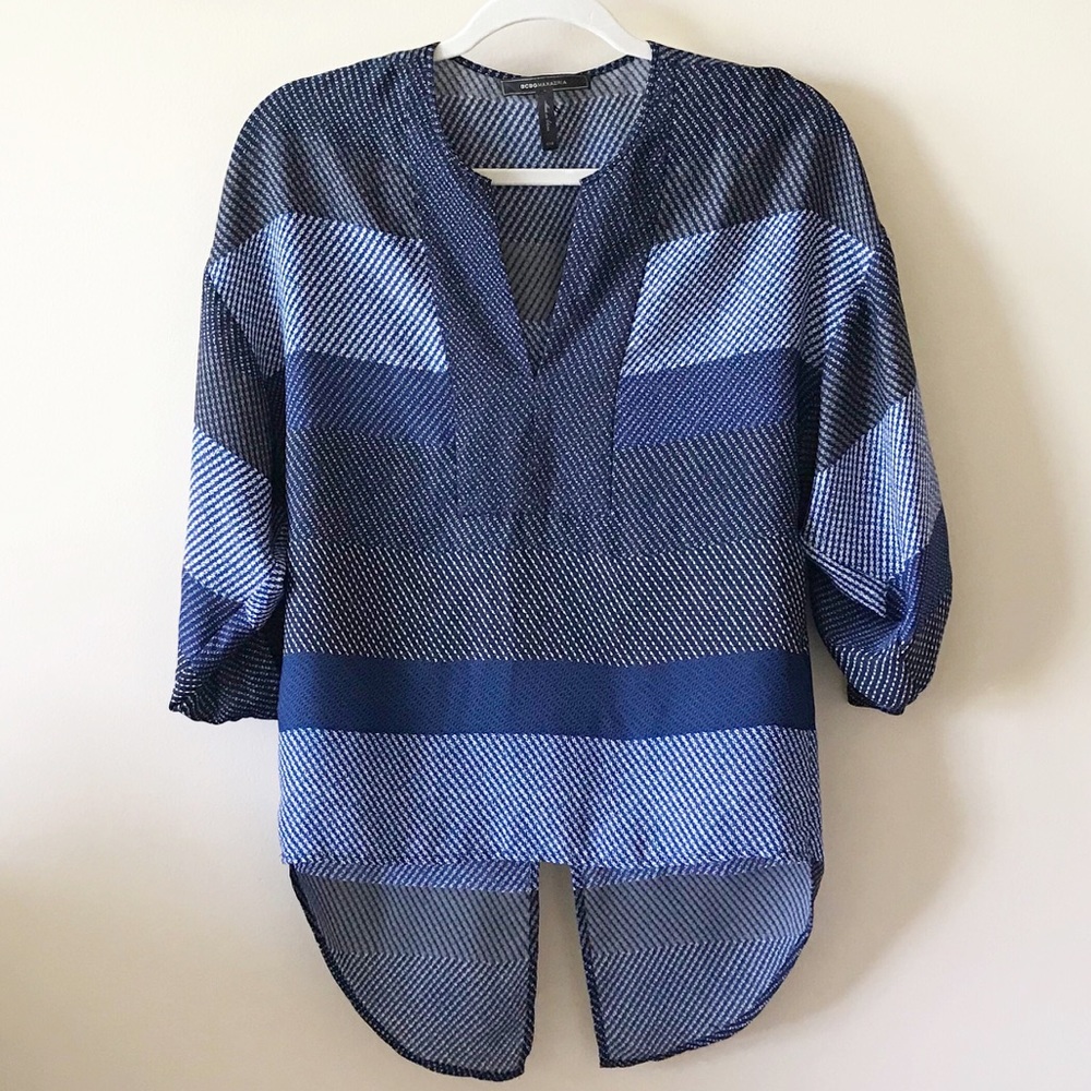 BCBGMaxazria Slit Back Top // XXS